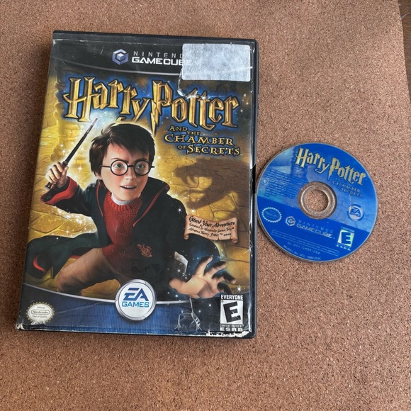 Harry Potter Chamber Of Secret Nintendo GameCube Game Tested Disk - Picture 1 of 7